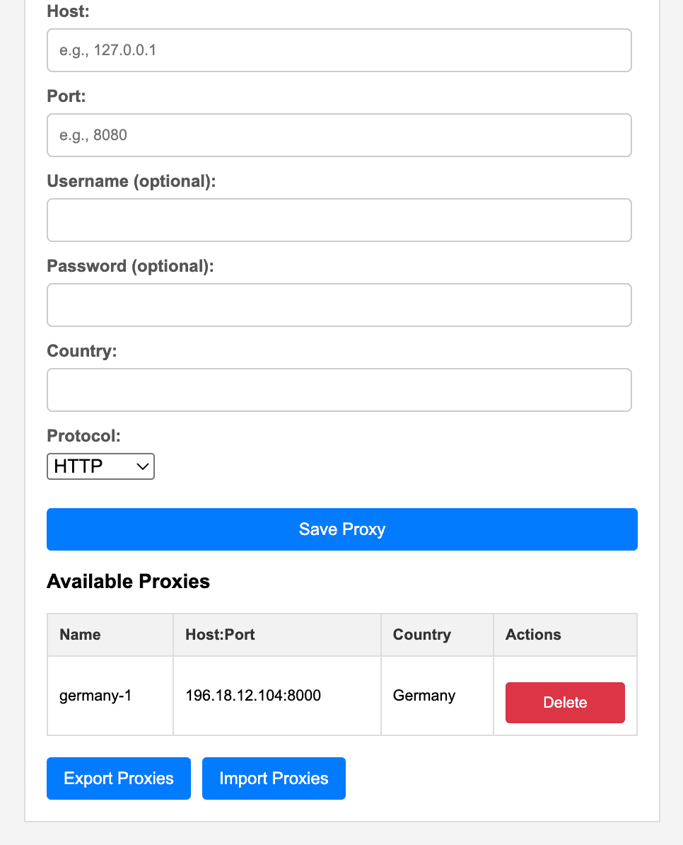 Custom Proxy detail 2