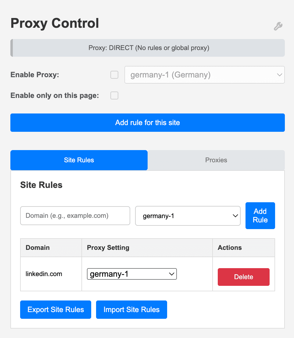 Custom Proxy detail 3